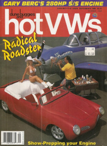 DUNE BUGGIES & HOT VW'S 1992 SEPT - LOWER A T3 FRONTEND, 280hp 2600cc BUILDUP